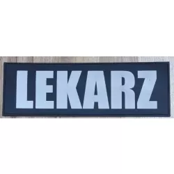 Lekarz - Emblemat duży na plecy 30cm x 10cm