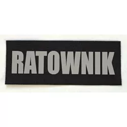 Ratownik- Emblemat duży na plecy 30cm x 10cm
