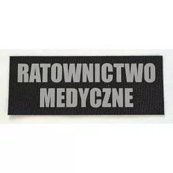 Ratownictwo Medyczne Emblemat funkcyjny z rzepem 5x13 cm