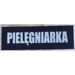 Pielęgniarka - Emblemat mały na przód 13 cm x 10 cm
