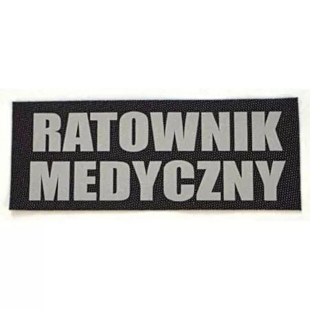 Ratownik Medyczny Emblemat funkcyjny z rzepem 5x13 cm
