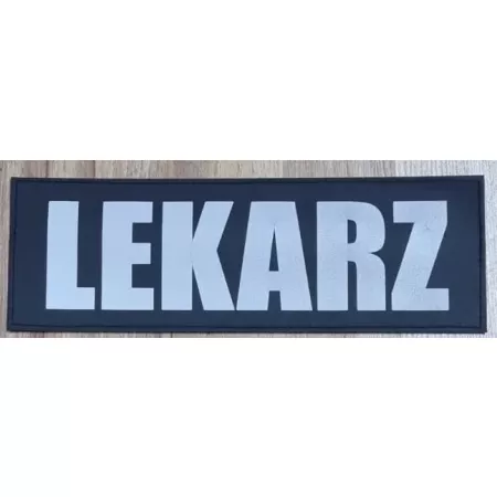 Lekarz - Emblemat duży na plecy 30cm x 10cm