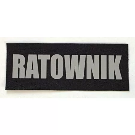 Ratownik- Emblemat duży na plecy 30cm x 10cm
