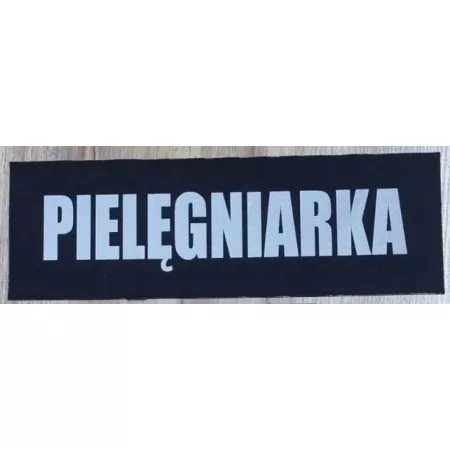 Pielęgniarka - Emblemat duży na plecy 30cm x 10cm